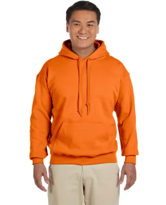 18500 Gildan Heavyweight Blend Hooded Sweatshirt in S orange