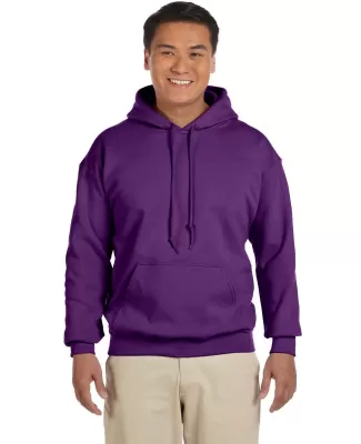 18500 Gildan Heavyweight Blend Hooded Sweatshirt in Purple
