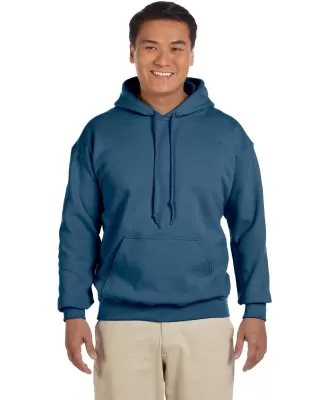18500 Gildan Heavyweight Blend Hooded Sweatshirt in Indigo blue