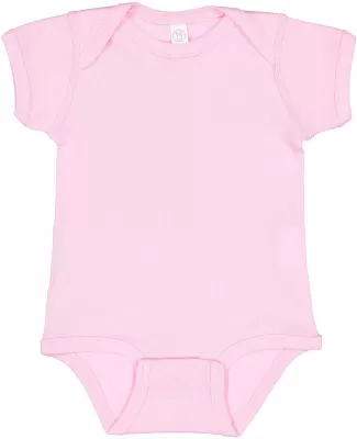 4400 Onsie Rabbit Skins® Infant Lap Shoulder Cree in Pink