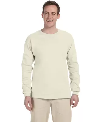 G240 Gildan Ultra Cotton Long Sleeve T-shirt NATURAL