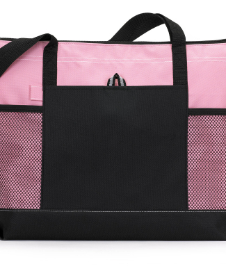 1100 Gemline Select Zippered Tote in Peony pink