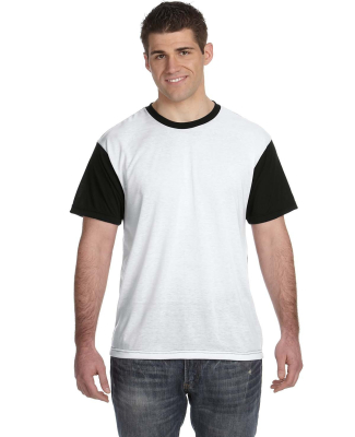 1902 SubliVie Adult Blackout Polyester Sublimation in White/ black