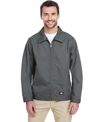 JT75 Dickies Eisenhower Classic Unlined Jacket in Charcoal