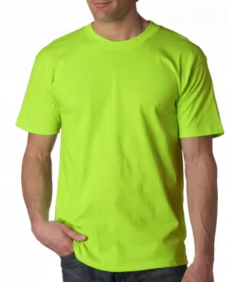 2905 Bayside Adult Union Made Cotton Tee in Lime green