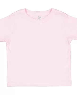 3301T Rabbit Skins Toddler Cotton T-Shirt in Ballerina