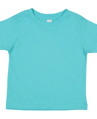 3301T Rabbit Skins Toddler Cotton T-Shirt in Caribbean