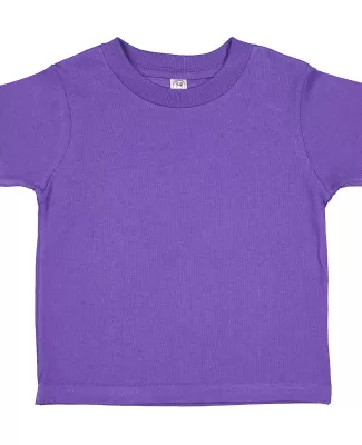 3301T Rabbit Skins Toddler Cotton T-Shirt in Purple
