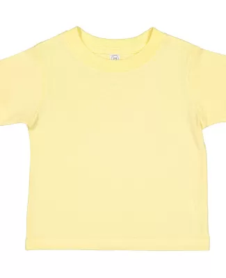 3301T Rabbit Skins Toddler Cotton T-Shirt in Banana