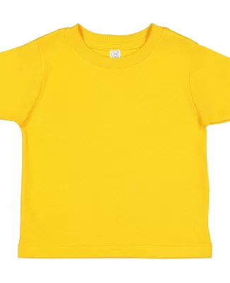 3301T Rabbit Skins Toddler Cotton T-Shirt in Gold