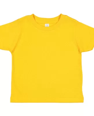 3321 Rabbit Skins Toddler Fine Jersey T-Shirt in Gold