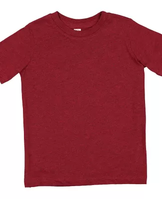 3321 Rabbit Skins Toddler Fine Jersey T-Shirt in Cardinal blkout