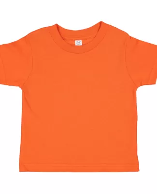 3321 Rabbit Skins Toddler Fine Jersey T-Shirt in Orange