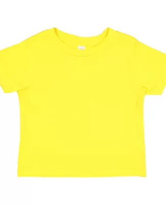3321 Rabbit Skins Toddler Fine Jersey T-Shirt in Yellow
