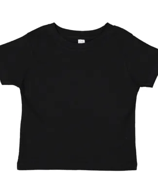 3322 Rabbit Skins Infant Fine Jersey T-Shirt in Black