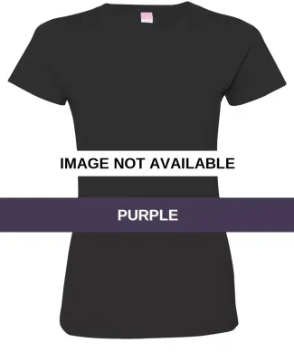 3516 LA T Ladies Longer Length T-Shirt PURPLE