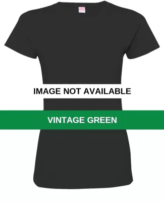 3516 LA T Ladies Longer Length T-Shirt VINTAGE GREEN
