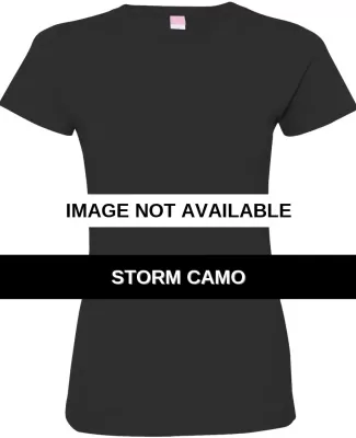 3516 LA T Ladies Longer Length T-Shirt STORM CAMO