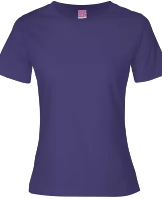 3580 LA T Ladies' Combed Ring-Spun T-Shirt PURPLE