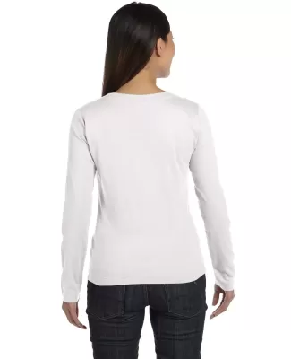 3588 LA T Ladies' Long-Sleeve T-Shirt WHITE