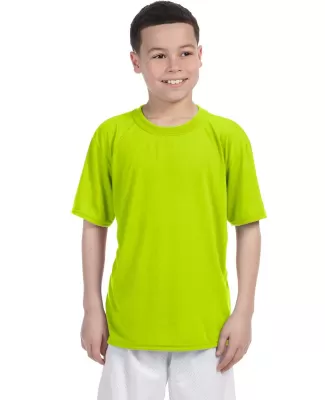 42000B Gildan Youth Core Performance T-Shirt in Safety green