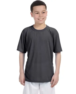 42000B Gildan Youth Core Performance T-Shirt in Charcoal