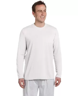 42400 Gildan Adult Core Performance Long-Sleeve T- in White