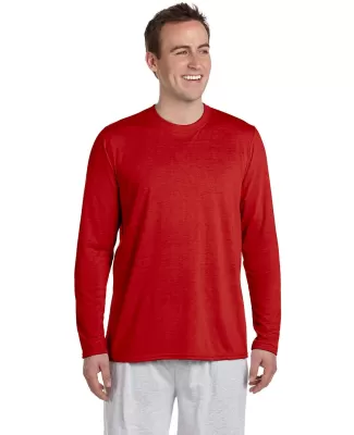 42400 Gildan Adult Core Performance Long-Sleeve T- in Red