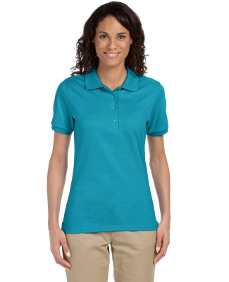 437W Jerzees Ladies' Jersey Polo with SpotShield in California blue