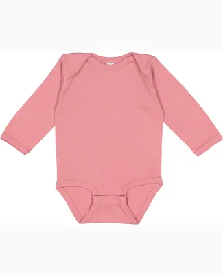 4411 Rabbit Skins Infant Baby Rib Long-Sleeve Cree in Mauvelous