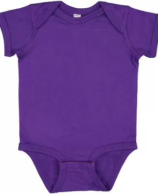 4424 Rabbit Skins Infant Fine Jersey Creeper in Pro purple