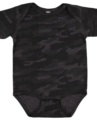 4424 Rabbit Skins Infant Fine Jersey Creeper in Storm camo