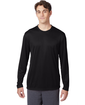 482L Hanes Adult Cool DRI in Black