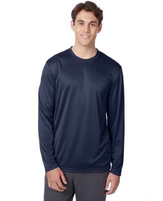 482L Hanes Adult Cool DRI in Navy