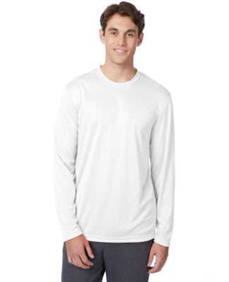 482L Hanes Adult Cool DRI in White