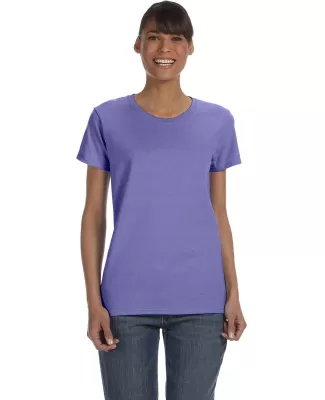 5000L Gildan Missy Fit Heavy Cotton T-Shirt in Violet