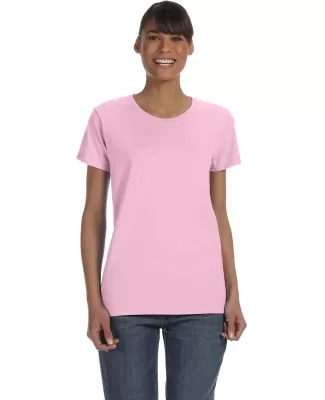 5000L Gildan Missy Fit Heavy Cotton T-Shirt in Light pink