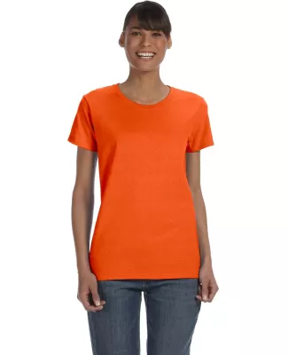 5000L Gildan Missy Fit Heavy Cotton T-Shirt in Orange
