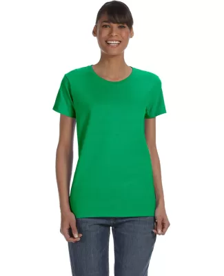 5000L Gildan Missy Fit Heavy Cotton T-Shirt in Irish green