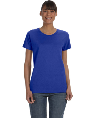 5000L Gildan Missy Fit Heavy Cotton T-Shirt in Cobalt