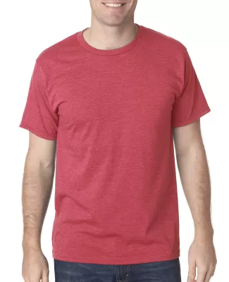 5010 Bayside Adult Heather Jersey Tee in Heather red
