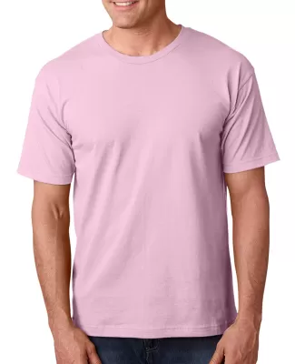 5040 Bayside Adult Short-Sleeve Cotton Tee in Pink