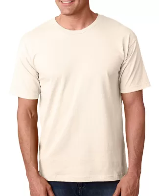 5040 Bayside Adult Short-Sleeve Cotton Tee in Natural