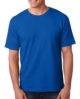 5040 Bayside Adult Short-Sleeve Cotton Tee in Royal