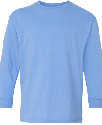 5400B Gildan Youth Heavy Cotton Long Sleeve T-Shir CAROLINA BLUE