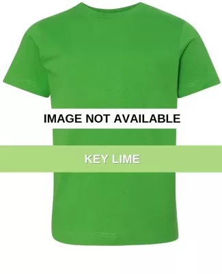 6101 LA T Youth Fine Jersey T-Shirt KEY LIME