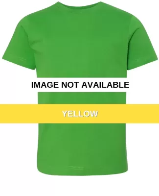 6101 LA T Youth Fine Jersey T-Shirt YELLOW