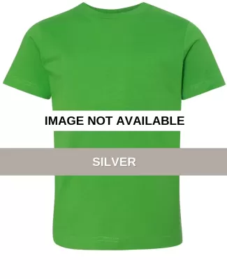 6101 LA T Youth Fine Jersey T-Shirt SILVER