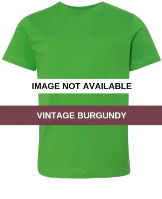 6101 LA T Youth Fine Jersey T-Shirt VINTAGE BURGUNDY