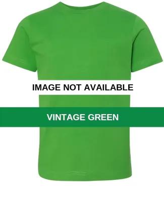 6101 LA T Youth Fine Jersey T-Shirt VINTAGE GREEN